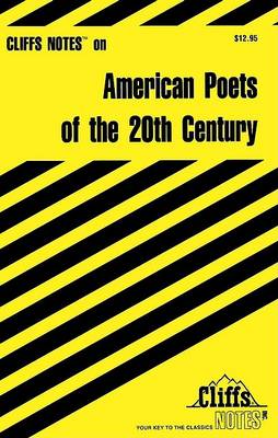 Book cover for American Poets of the 20th Century