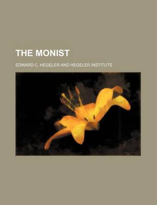 Book cover for The Monist (Volume 7)