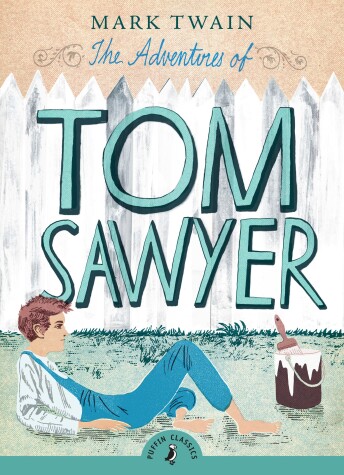 Book cover for The Adventures of Tom Sawyer