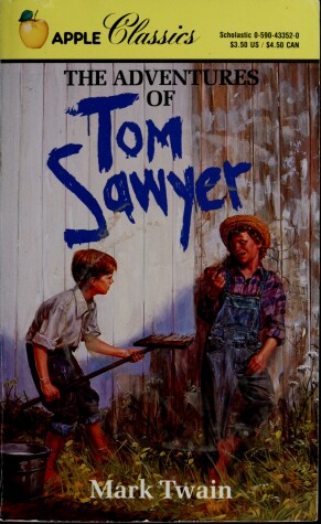 Book cover for The Adventures of Tom Sawyer
