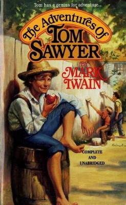 Book cover for The Adventures of Tom Sawyer