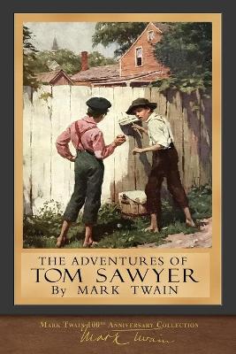 Book cover for The Adventures of Tom Sawyer