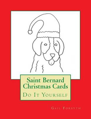 Book cover for Saint Bernard Christmas Cards