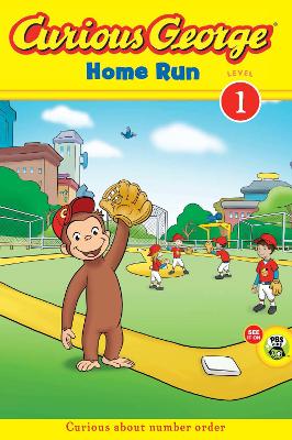 Book cover for Curious George George Home Run