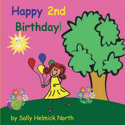 Book cover for Happy Second Birthday! (girl version)