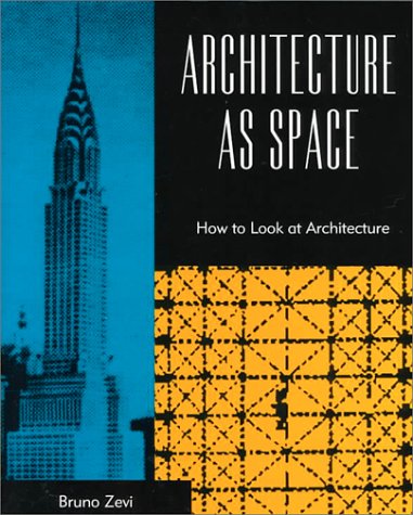 Book cover for Architecture as Space