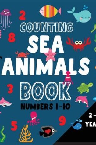 Cover of Counting sea animals book numbers 1-10