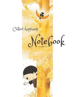 Cover of Collect happiness notebook for handwriting ( Volume 13)(8.5*11) (100 pages)