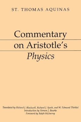 Book cover for Commentary On Aristotle's Physics