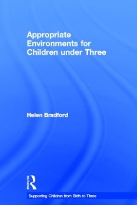 Book cover for Appropriate Environments for Children under Three