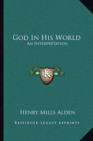 Cover of God in His World