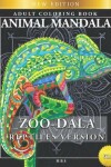 Book cover for Zoo-Dala Reptiles Version Vol 15, Animal Mandala, Adult Coloring Book