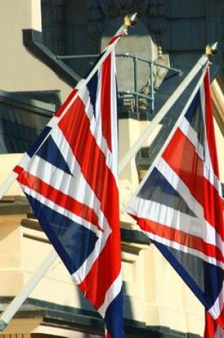 Cover of A Pair of British Union Jack Flags Hanging in London, England