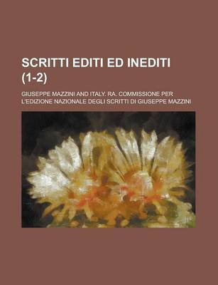 Book cover for Scritti Editi Ed Inediti (1-2)