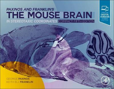 Book cover for Paxinos and Franklin's the Mouse Brain in Stereotaxic Coordinates, Compact