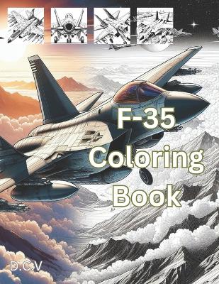 Book cover for F-35 Coloring Book