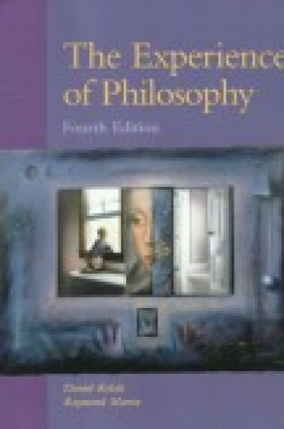 Cover of Experience of Philosophy