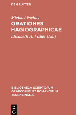 Cover of Orationes Hagiographicae