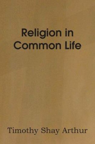 Cover of Religion in Common Life