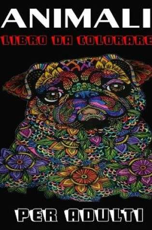 Cover of Animali Libro da Colorare per Adulti