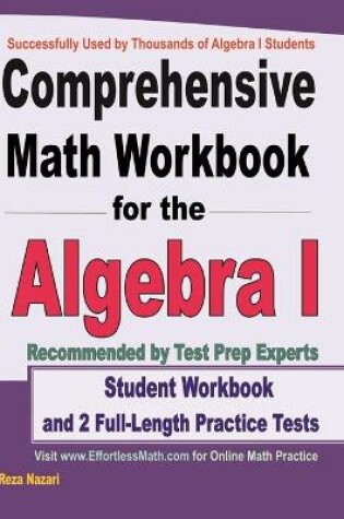 Cover of Comprehensive Math Workbook for Algebra I