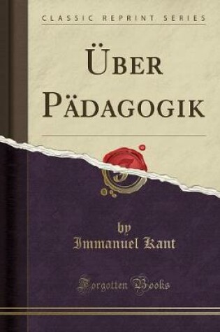 Cover of Über Pädagogik (Classic Reprint)