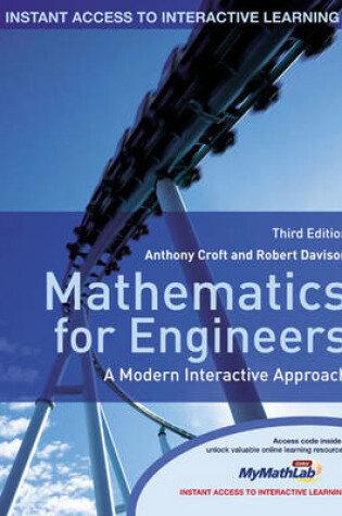 Cover of Mathematics for Engineers: A Modern Interactive Approach with MyMathLab