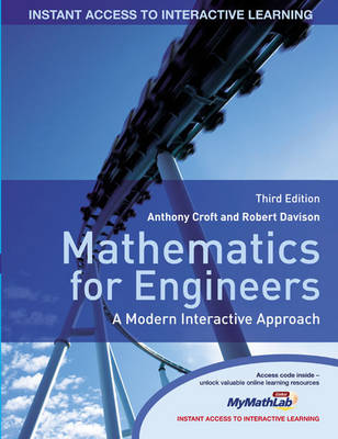 Book cover for Mathematics for Engineers: A Modern Interactive Approach with MyMathLab