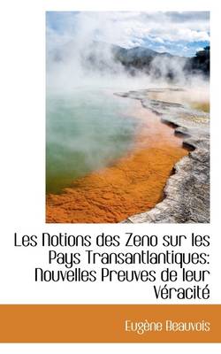 Book cover for Les Notions Des Zeno Sur Les Pays Transantlantiques