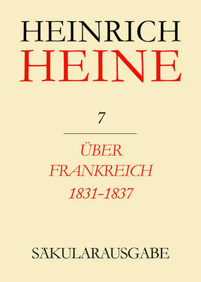 Book cover for Ueber Frankreich 1831-1837 / Berichte Ueber Kunst Und Politik