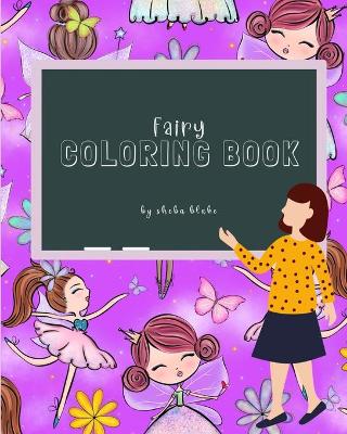 Book cover for Fairy Coloring Book for Children Ages 3-7