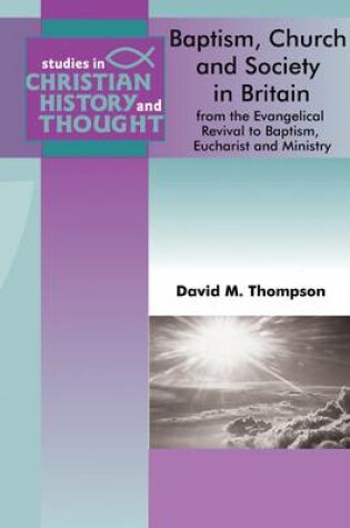 Cover of Baptism, Church & Society in England and Wales