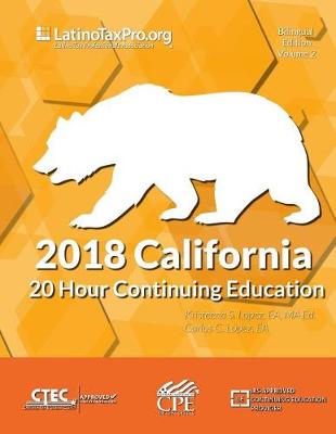 Cover of 2018 California 20 Hour Continuing Education