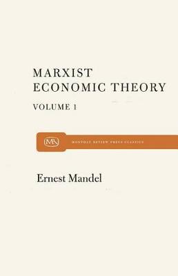 Book cover for Marx Economic Theory Volume 1