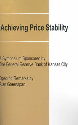 Book cover for Achieving Price Stability