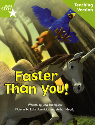 Book cover for Fantastic Forest Green Level Fiction: Faster than You! Teaching Version