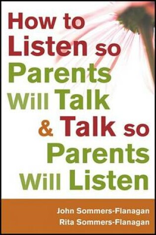 Cover of How to Listen so Parents Will Talk and Talk so Parents Will Listen