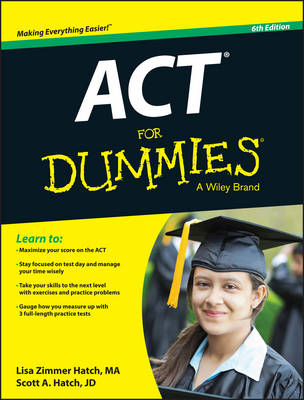 Book cover for ACT For Dummies