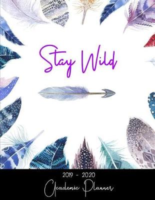 Book cover for Stay Wild Academic Planner