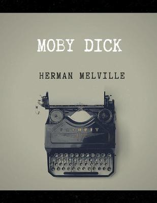 Book cover for Moby Dick by Herman Melville