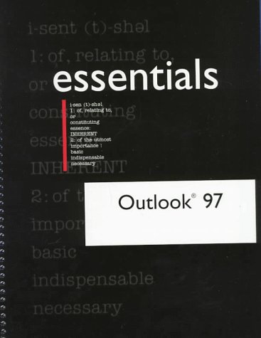 Book cover for Outlook 97 Essentials