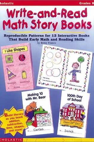 Cover of Write-And-Read Math Story Books
