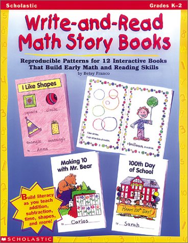 Book cover for Write-And-Read Math Story Books