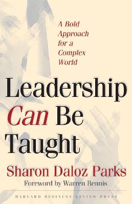 Book cover for Leadership Can Be Taught