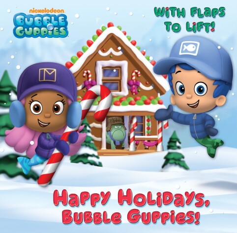 Book cover for Happy Holidays, Bubble Guppies! (Bubble Guppies)