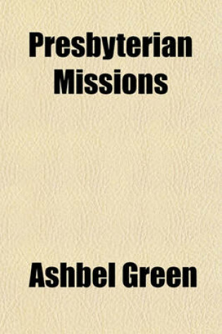 Cover of Presbyterian Missions