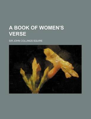 Book cover for A Book of Women's Verse