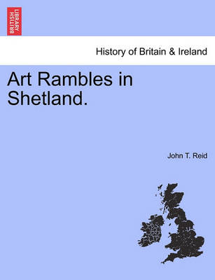 Book cover for Art Rambles in Shetland.