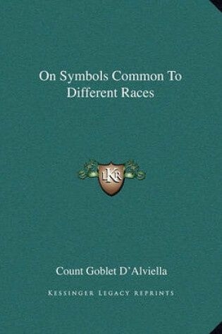 Cover of On Symbols Common to Different Races