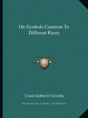 Book cover for On Symbols Common to Different Races